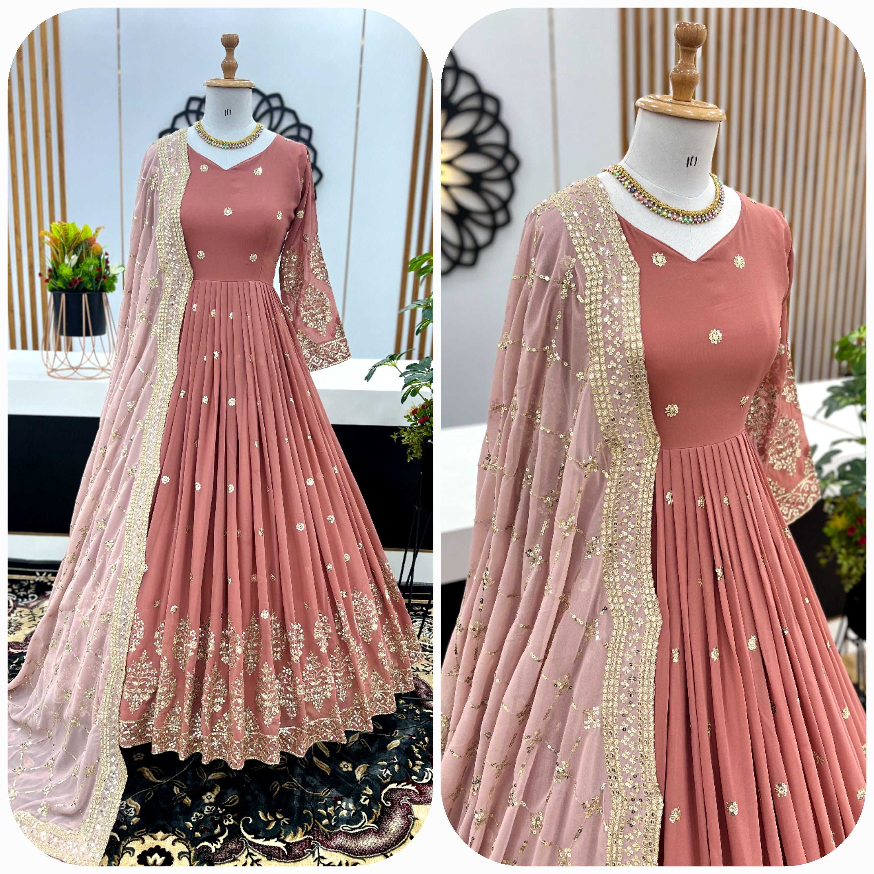 indian gown plus size