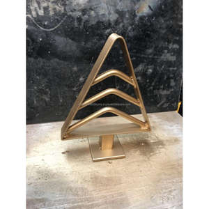 Fer décoratif fil épais X MAS cadre d'arbre Accent de bureau objet décoratif de Noël au début de la saison prix réduit - Product Image 2