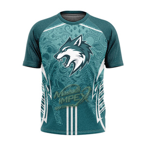 Maillot de volley-ball sublimé Mashadi IMPEX Wolf Team, unisexe, évacuation de l'humidité, polyester 320g, adulte, toutes saisons - Product Image 6