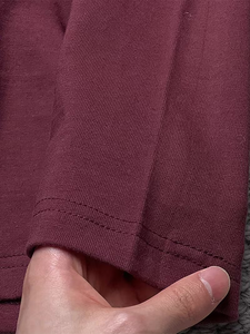 220G Combed Organic Men's T-Shirt Short Sleeve O-Neck Regular Fit Breathable Quick Dry Eco-Friendly Casual Trendy Silk Screen - Product Image 4