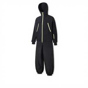 Conjunto de Traje de Esquí para Exteriores, Impermeable, Cortavientos, Cálido, Moderno, para Deportes de Montaña, Chaqueta y Pantalones de Esquí para Parejas - Product Image 1