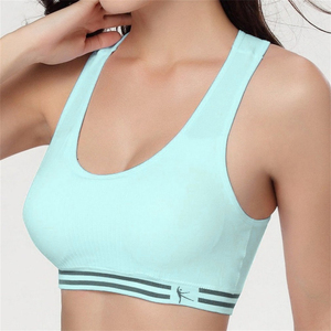 Premium Seamless Women Sports <b>Bra</b> Comfortable <b>Stretch</b> Fabric Support Activewear Running Fitness Gym Training Top Wear - Product Image 2