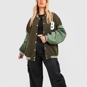 Dernière mode, vente flash, veste de baseball personnalisée pour femmes à prix très raisonnable, veste de baseball pour femmes, service OEM - Product Image 1