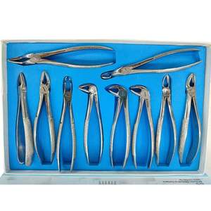 คีมถอนฟันสแตนเลสสตีลจาก Surgical Sources Industries คีมถอนฟันแบบใช้มือ ด้ามจับแบบมีลาย  เครื่องมือผ่าตัด - Product Image 5