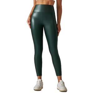 Dernier modèle de pantalons en cuir pour femmes Offre Spéciale pour femmes Pantalons en cuir Pantalons en cuir décontractés Vente en gros - Product Image 1