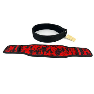 Premium Leather Heavy Duty Lightweight Strong Breathable Weightlifting Gym <b>Belt</b> for Unisex Back Support Training - Product Image 2