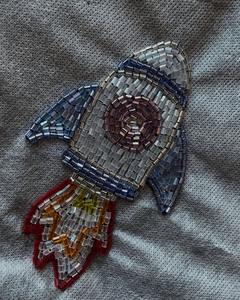 Abalorios de diseño de fútbol americano para el día del partido, cuentas de semilla, dijes de estrella con personajes personalizados, lindos para uso diario, estilo de nueva tendencia, regalo para niña, para manualidades con cuentas - Product Image 3