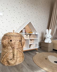 Cesta de Almacenamiento Hecha a Mano con Jacinto de Agua, Diseño de Elefante, Ecológica, Hecha en Vietnam, Venta al Por Mayor - Product Image 4