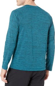 Women's Full Sleeve Quick Dry Polyester Rash Guard Teal Color Adult <b>Swim</b> <b>Top</b> - Product Image 2