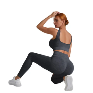 Ensemble de yoga pour femmes, design tendance, qualité supérieure, doux, léger, mince, respirant, design unique, haute qualité - Product Image 5