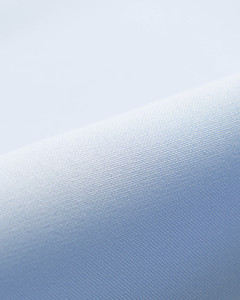 เสื้อเชิ้ตผู้ชายแขนสั้นทรงเข้ารูปสีพื้นสไตล์ลำลองสำหรับธุรกิจ ระบายอากาศได้ดี ผลิตจากผ้าถักโพลีเอสเตอร์ เหมาะสำหรับฤดูใบไม้ร่วง สามารถสั่งตัดได้ตามต้องการ - Product Image 5