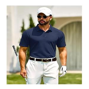 Bangladesh manufacture export polo <b>shirt</b> Fashionable Custom Design Plus Size Turn Down Casual Stylish Polo <b>Shirts</b> For Men - Product Image 3