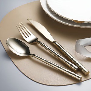 Ensemble de couverts décoratifs de qualité supérieure, idéal pour les mariages, look élégant, qualité supérieure, ensemble de couverts royaux, style américain, couverts de cuisine - Product Image 2