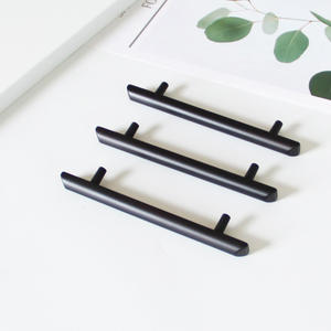 Tiradores de Gabinete en Forma de Cuña de Aleación de Zinc de Alta Calidad, Color Negro Mate, Estilo Nórdico Moderno, Herrajes para Muebles, Tiradores para Cajones de Cocina y Baño - Product Image 3