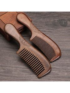 Peine de Pelo Rectangular de Madera de Neem Ecológico de Lujo Premium con Logotipo Personalizado y Empaque Personalizado - Product Image 4
