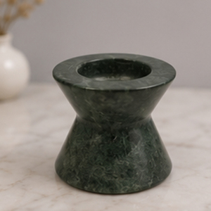Marble Round Incense <b>Burner</b> Tabletop Indoor Decor Minimalist Design Durable Living Room All Seasons - Product Image 3