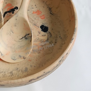 Cuchara de servidor de ensalada de resina de diseño único de Venta caliente ecológica con acabado mate entrega rápida a precio asequible desde la India - Product Image 2