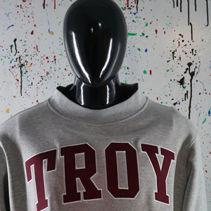 Sudadera con Capucha Personalizada para Hombre, Estilo Vintage, 100% Algodón, Color Gris Jaspeado, Tallas Personalizadas, Secado Rápido - Product Image 1