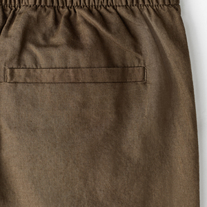 <b>Mens</b> Vintage Wash Mid Elastic Waist Woven Denim <b>Shorts</b> Relaxed Fit Soft Breathable Summer Casual Everyday Comfort - Product Image 6