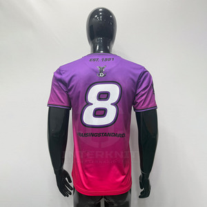Camiseta de Fútbol Personalizada al por Mayor de Pakistán - Servicio OEM, Material Transpirable de Poliéster, Último Diseño, Impresión por Sublimación, Nombre Personalizado - Product Image 5