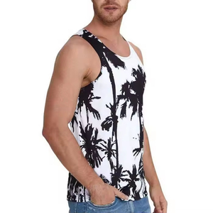OEM Custom 100% Cotton Heavyweight Training <b>Vest</b> Bodybuilding Muscle Fitness <b>Stringer</b> Running Singlet Gym Tank Top for Men - Product Image 5