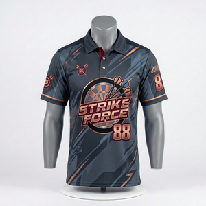 Camiseta Polo Dart Personalizada, Precio de Fábrica OEM/ODM, Proveedor de Ropa Deportiva Ligera, Cómoda y Transpirable de Alta Calidad - Product Image 1
