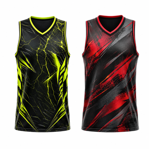 เสื้อบาสเก็ตบอลแบบกำหนดเองสำหรับทีมสโมสรโรงเรียนในทัวร์นาเมนต์ ระบายอากาศได้ดี ซับเหงื่อ ชุดยูนิฟอร์มแบบซับลิเมชั่น โรงงานรับผลิตแบบ OEM ODM - Product Image 1