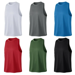 เสื้อกล้ามโยคะผู้หญิงสีทอง คอกลม ทรงปกติ สีพื้น ใส่สบายๆ ออกกำลังกาย ไร้ตะเข็บ ขายส่ง รับผลิตแบบ OEM ODM - Product Image 6