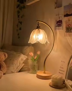Dimmable Candle Warmer <b>with</b> Glass Shade, Electric Candle <b>Light</b> Top-Down Melting Lamp,Fragrance Candle Wax Warmer Candle warmer l - Product Image 4
