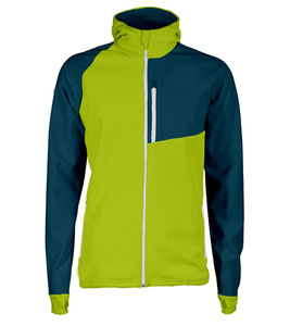 Veste coupe-vent en promotion 2026 – Service OEM personnalisé – Fermeture éclair avant en polyester/nylon imperméable – Standard hiver – Homme – Respirante avec capuche - Product Image 4