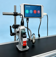 Imprimante à jet d'encre TIJ en ligne Text K Smart Tech KT-7 avec écran tactile intelligent de 7 pouces, machine de codage de codes QR