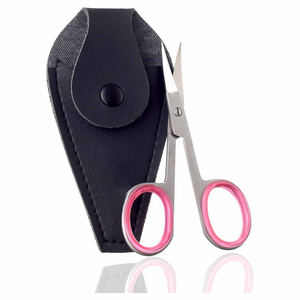 Ciseaux à sourcils, équipement de précision pour la coupe, fabricant OEM ODM, exportateur, ciseaux à sourcils, instrument de beauté professionnel - Product Image 1