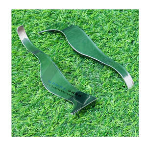 Navajas de Barbero Estilo Dominicano sin Hoja, Mango de Acero Inoxidable para Hombres, Cuerpo, Bikini, Salón, Ondas Curvas, Barbería y Cuidado Personal en Casa - Product Image 1