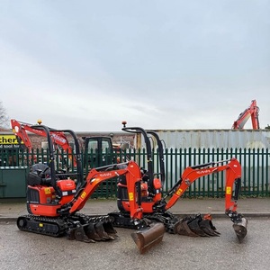 ซื้อรถขุดขนาดเล็ก Kubota U10-5 แบบ Zero Tail Swing พร้อมปั๊มคอนกรีต เครื่องจักรก่อสร้างพร้อมรางและเครื่องยนต์มือสอง - Product Image 3