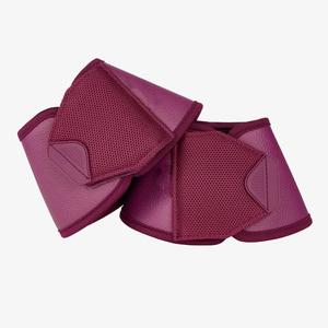 Botas Protectoras para Caballos Deportivas de Neopreno y PVC Rojas Personalizadas con Logotipo Personalizado, Color Sólido, Transpirables - Product Image 3