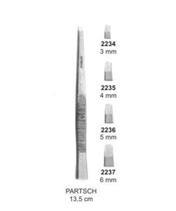Cinceles para Huesos Partsch de 13.5 cm, Manuales, de Acero Inoxidable de Primera Calidad - Product Image 1