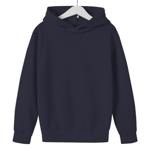 Sweat-shirt à capuche rouge unisexe, coupe classique, tricoté, couleur unie, décontracté, pour l'automne - Product Image 2