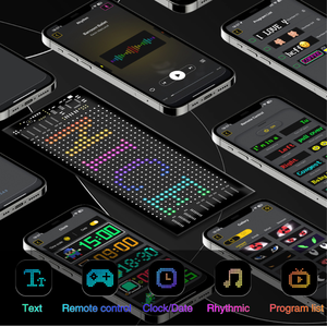 แอพควบคุมการแสดงผล <span class=keywords><strong>LED</strong></span> สำหรับรถยนต์ที่มีความยืดหยุ่นข้อความเลื่อนได้ - Product Image 6