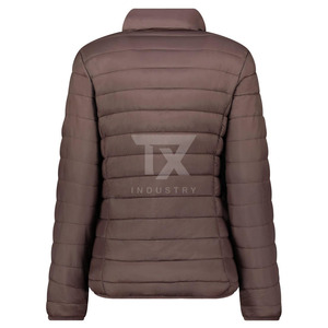 Chaqueta Acolchada de Lona para Mujer, Transpirable, Impermeable, de la Mejor Calidad, con Diseño de Logotipo Personalizado, Servicio OEM - Product Image 3