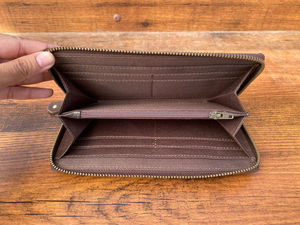 มือเครื่องมือแกะสลักกระเป๋าสตางค์หนังคลัทช์เคสโทรศัพท์มีสไตล์หลายใช้การออกแบบใหม่กระเป๋าสตางค์หนังตะวันตกแฮนด์เมดคลัทช์ - Product Image 6