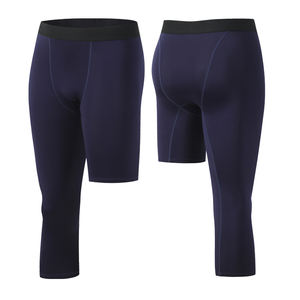 MMA Cooperation Tights Leggings de compression sportifs pour hommes, manchons de jambe de basketball à une jambe, antibactériens, séchage rapide, taille - Product Image 5