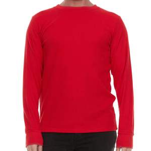 Camiseta Térmica de Manga Larga de Jersey Suave Personalizada, Algodón Premium, Fabricante de Ropa OEM, Marca Privada, Venta al Por Mayor - Product Image 2