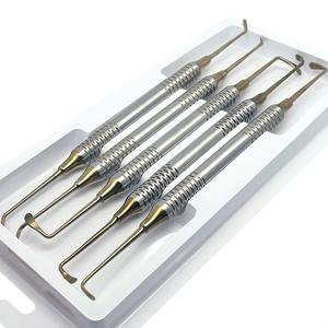 Kit de Instrumentos Quirúrgicos Dentales Manuales AMETRINE SURGICAL para Implantes, Procedimiento de Túnel Óseo, Implantes de Titanio APC-40 CE - Product Image 4