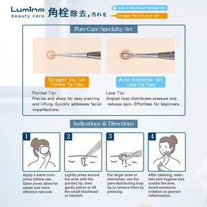 Juego de Productos para el Cuidado de la Piel con Acné, de Acero Inoxidable, Fácil de Limpiar y Usar, Venta al por Mayor para Distribución Minorista - Product Image 5