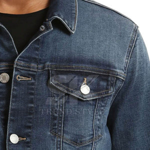 Servicios OEM, Chaqueta de Mezclilla para Hombre de Diseño Personalizado de Alta Calidad, Chaqueta de Mezclilla Transpirable de Nuevo Diseño para Invierno - Product Image 4