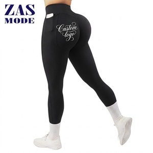 Factory Hot Sale Butt-Lifting Slim-Fit High-Waist <b>Tummy</b> <b>Control</b> Breathable Snag-Resistant Ankle-Length Casual Leggings Women - Product Image 5