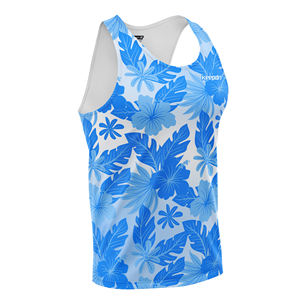 Débardeur sans couture personnalisé vêtements de sport respirants pour la course à pied T-shirts Singlet Teamswear uniformes vêtements de sport pour la lutte-ODM/OEM - Product Image 3