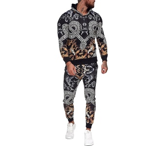 Survêtements d'hiver en polaire de haute qualité, vente en gros, design personnalisé, impression sérigraphique, ensemble 2 pièces, séchage rapide, unisexe - Product Image 1