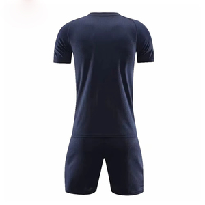 Custom Men's Adult Football Jerseys Set 100% Polyester Quick Dry Breathable Short Sleeve Soccer Training Wear <b>Heat</b>-Transfer - Product Image 2