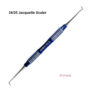 Détartreur dentaire manuel ergonomique 31/32 Jacquete Hygienist, certifié CE, en acier inoxydable, par Roboz Tech Pakistan - Product Image 2